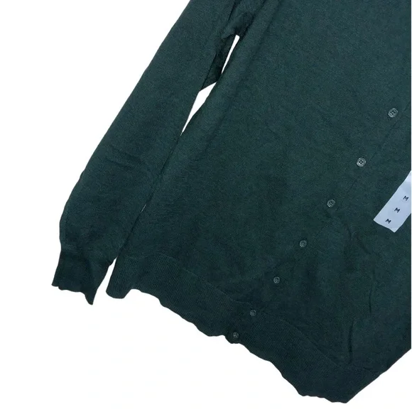 New with tags Old Navy green button up sweater - Picture 5 of 5